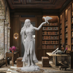 Goddess Statue Factory - Morrigan Warrior Handicraft Decor