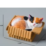 Cat Statue Factory - Cartoon Kitten Car Decor Ornament