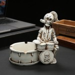 Ashtray Manufacturer - Gothic Skull Halloween Gift