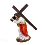 Jesus Statue Manufacturer - Carrying Cross Church Ornament