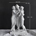 Greek Sculpture Manufacturer - Three Graces Resin Statue