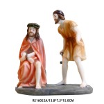 Jesus Cross Manufacturer - Polyresin Holy Family Sculpture