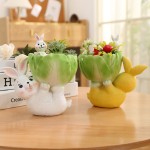 Rabbit Planter Factory - Resin Bunny Flower Pot Ornament