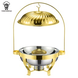 Chafing Dish Manufacturer - 8.0L Stainless Steel Round Food Warmer