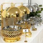 Chafing Dish Factory - OEM/ODM Gold Wedding Buffet Food Warmer