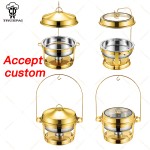 Chafing Dish Factory - 9L Large Round Hanging Lid Buffet Food Warmer