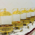 Chafing Dish Supplier - 8L Gold Alcohol Food Warmer for Wedding Catering