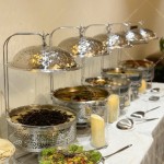 Chafing Dish Supplier - 8L Gold Alcohol Food Warmer for Wedding Catering