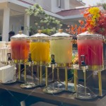 Drink Dispenser Factory - OEM 16L Half Gold Beverage Dispenser for Cafeteria