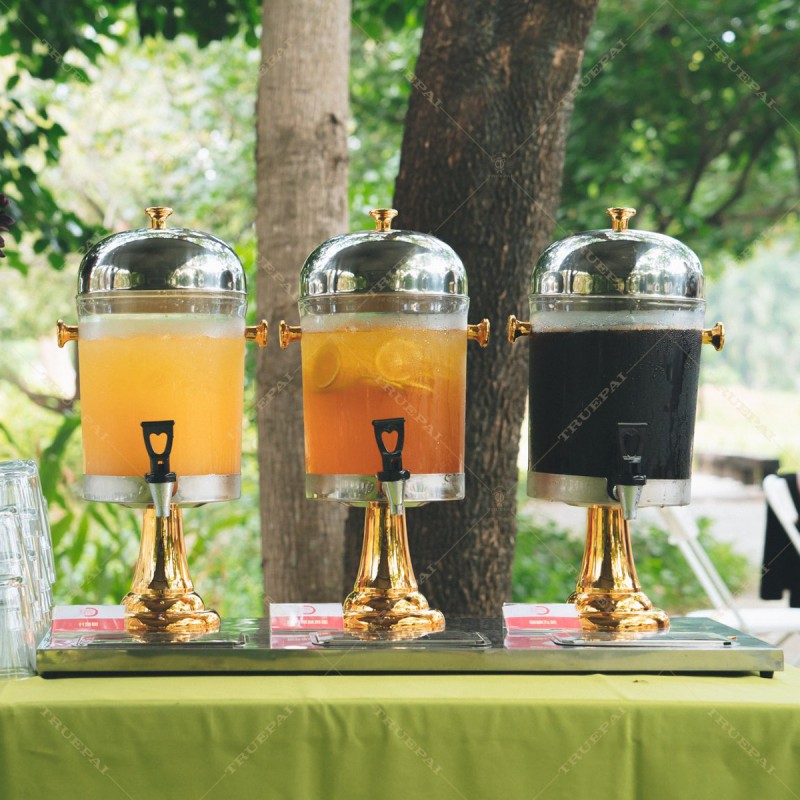 Beverage Dispenser Manufacturer - Manual Tower Drink Dispenser for Hotel Bar