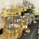 Chafing Dish Set Supplier - Luxury 8L Stainless Steel Fuel Buffet Warmer