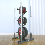 Barbell Rack Supplier - Vertical Plate Tree Commercial Gym Equipment