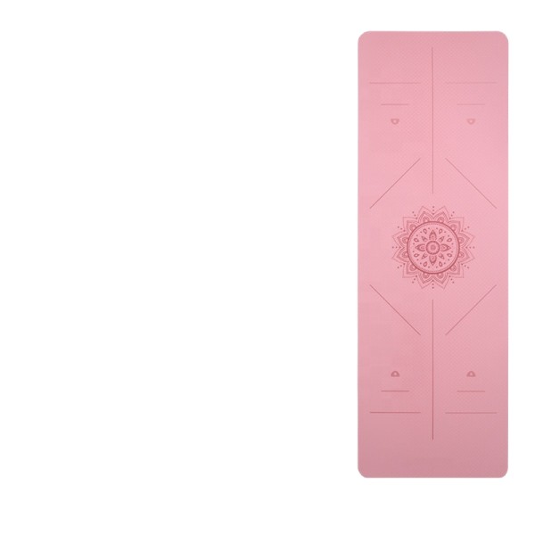 Yoga Mat Manufacturer - 8mm Non-Slip TPE PU Posture Line