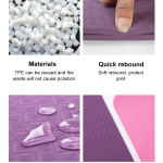 Yoga Mat Supplier - Black 6mm TPE Custom Logo Professional