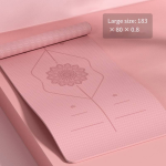 Yoga Mat Manufacturer - 8mm Non-Slip TPE PU Posture Line