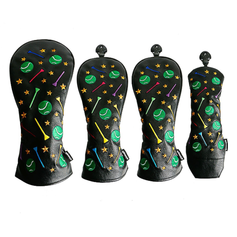 Golf Headcover Supplier - Custom PU Leather Driver Wood Club Protection