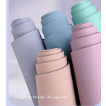 Yoga Mat Supplier - Eco-Friendly PTE Double Sided 6-8mm Thick