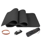 Yoga Mat Factory - Organic Recycled Black TPE Fitness Mat