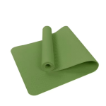 Yoga Mat Supplier - Black 6mm TPE Custom Logo Professional