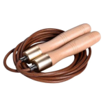 Skipping Rope Supplier - Adjustable Speed Wooden Handles Metal Bearings