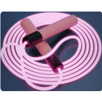 Jump Rope Factory - Adjustable Weighted Glowing PVC Kids Sports