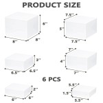 Display Stand Supplier - White Acrylic Wedding Cake Display Stand