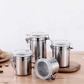 Canister Set Factory - Stainless Steel Sealed Tank with Magnet Lock