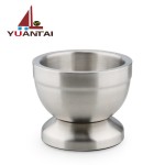 Garlic Grinder Factory - Southeast Asia Style Stainless Steel Mill Bowl