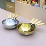 Soup Pot Factory - Classic Deep Frying Pan with Wooden Handle