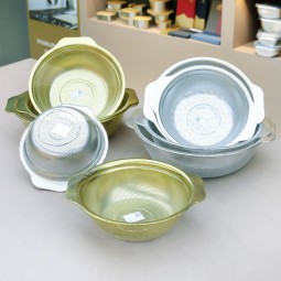 Strainer Supplier - Stainless Steel Mesh Colander Fruit Vegetable Basket