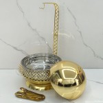 Chafing Dish Manufacturer - New Design 8L Gold Hanging Buffet Food Warmer