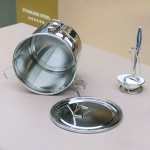 Storage Barrel Supplier - 12L Stainless Steel Kitchen Storage Container