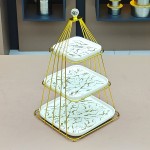 Dessert Stand Manufacturer - Two/Three Layers Ceramic Cupcake Display Stand