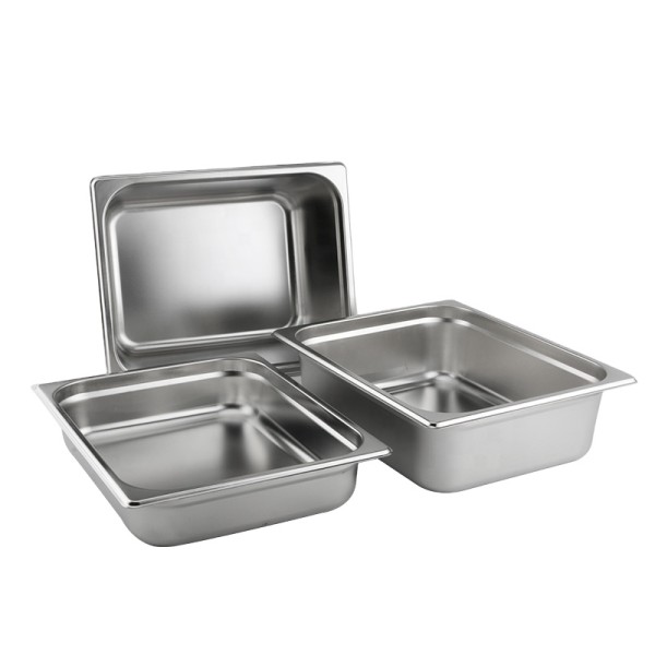 Food Container Supplier - European Style Stainless Steel GN Pan