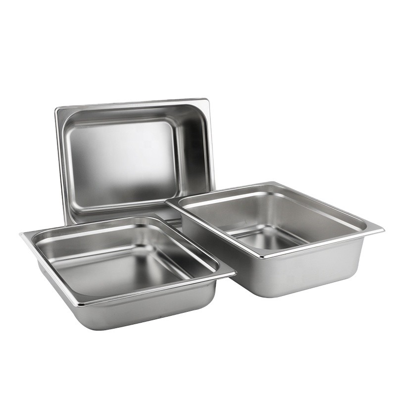 Food Container Supplier - European Style Stainless Steel GN Pan
