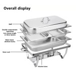 Chafing Dish Manufacturer - Folding Rectangular Buffet Stove for Catering