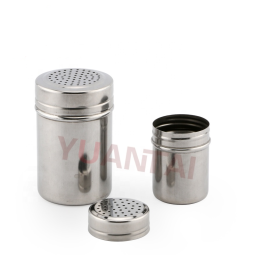 Spice Box Factory - Stainless Steel Pepper Shaker Canister Set
