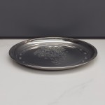 Serving Tray Factory - Round Polished Stainless Steel Multifunction Tray