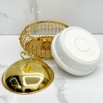 Chafing Dish Supplier - 2L Small Golden Ceramic Food Warmer for Home