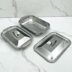 Baking Tray Supplier - Stainless Steel Grilled Fish Induction Cooker Tray
