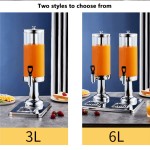 Drink Dispenser Manufacturer - Acrylic Electric Juice Dispenser for Buffet