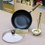 Frying Pan Supplier - Small Glass Induction Friendly Iron Sauce Pan