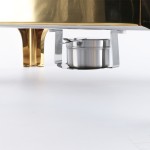 Food Warmer Supplier - Gold Fuel Saving Buffet Chafing Dish Set