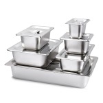 Gastronorm Container Supplier - Rectangular Stainless Steel Food Pan