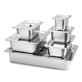 Gastronorm Container Supplier - Rectangular Stainless Steel Food Pan