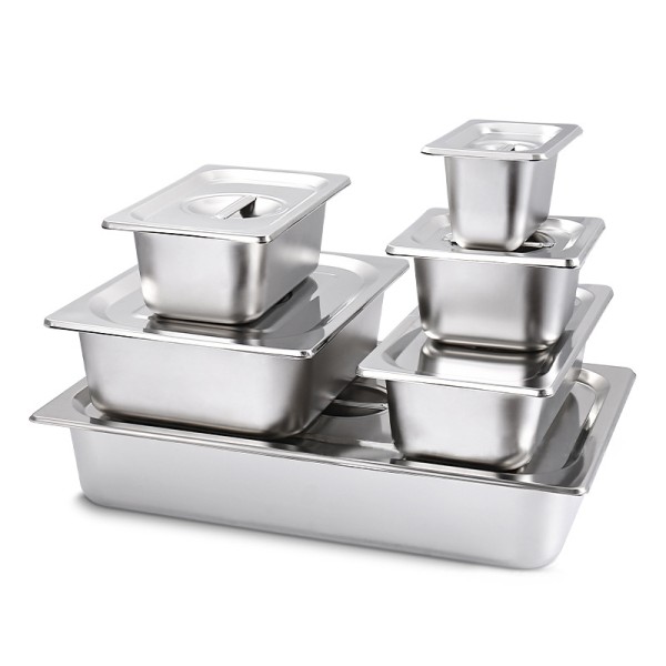 Gastronorm Container Supplier - Rectangular Stainless Steel Food Pan