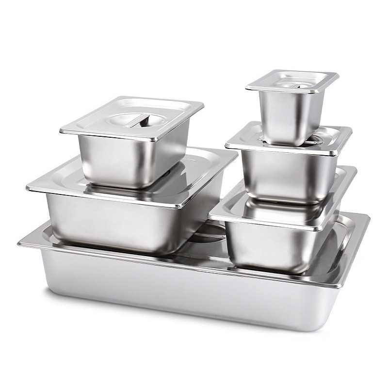 Gastronorm Container Supplier - Rectangular Stainless Steel Food Pan