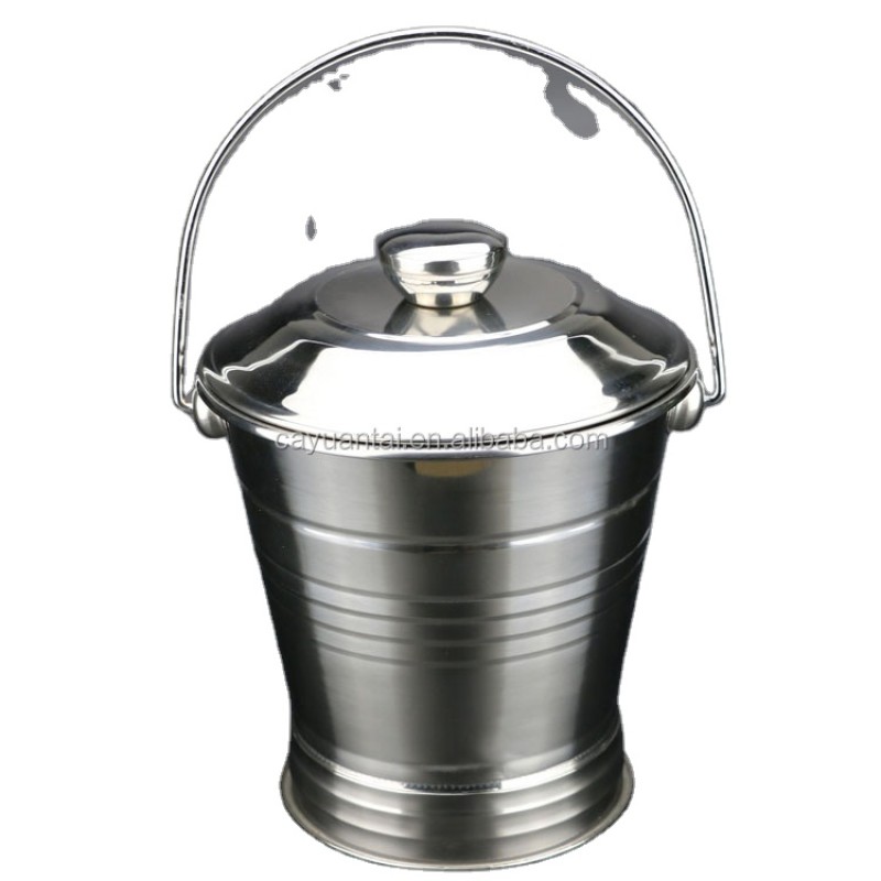 Ice Bucket Factory - Wholesale Cheap Stainless Steel Large Ice Bucket