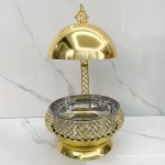 Chafing Dish Manufacturer - New Design 8L Gold Hanging Buffet Food Warmer