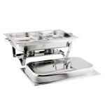 Chafing Dish Manufacturer - Folding Rectangular Buffet Stove for Catering